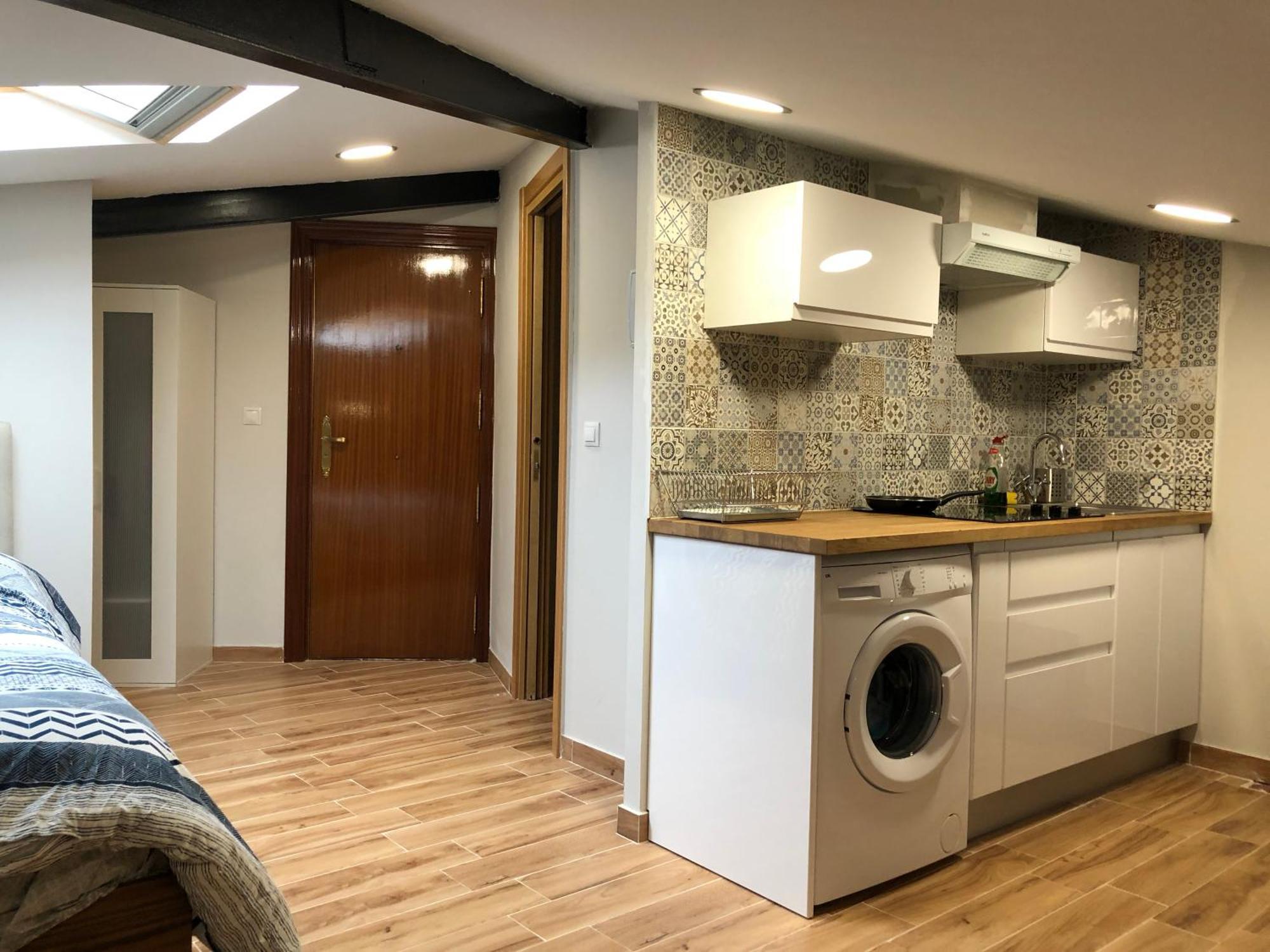 Habitacion Con Cocina Y Bano บิลเบา ภายนอก รูปภาพ
